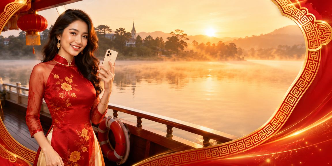 Người chơi slot game tại Đà Lạt trải nghiệm giao diện tiếng Việt trên điện thoại