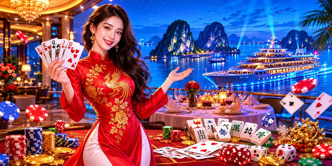 Trải nghiệm game bài trực tuyến tại vùng biển Hạ Long với thiết bị di động