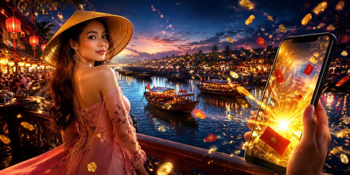 Người chơi nhận thưởng phong bì đỏ tại bãi biển Mũi Né khi sử dụng 4000 mobile